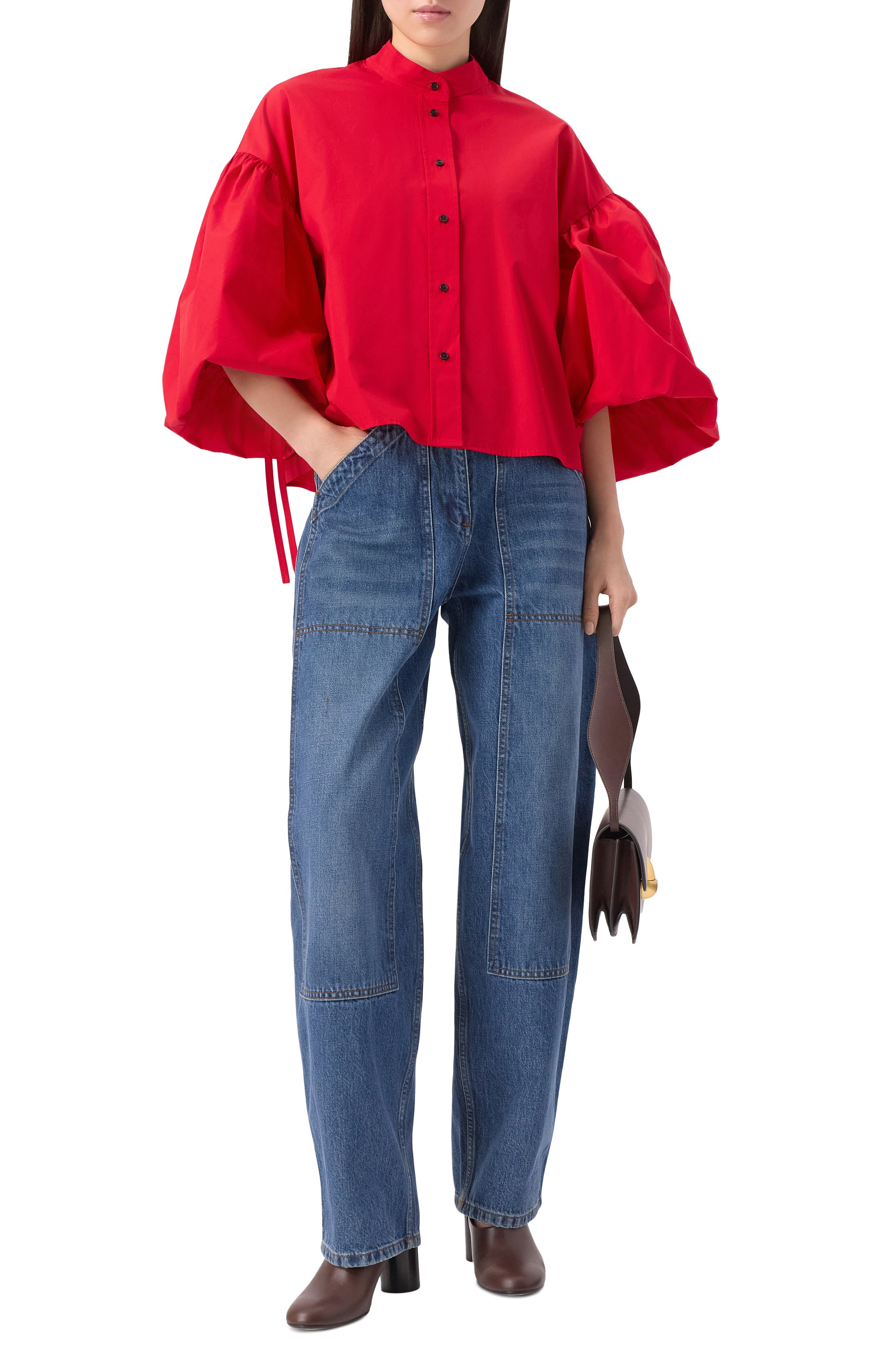 Хлопковая блузка CO, арт. 2758ACP-PS25, фото 2