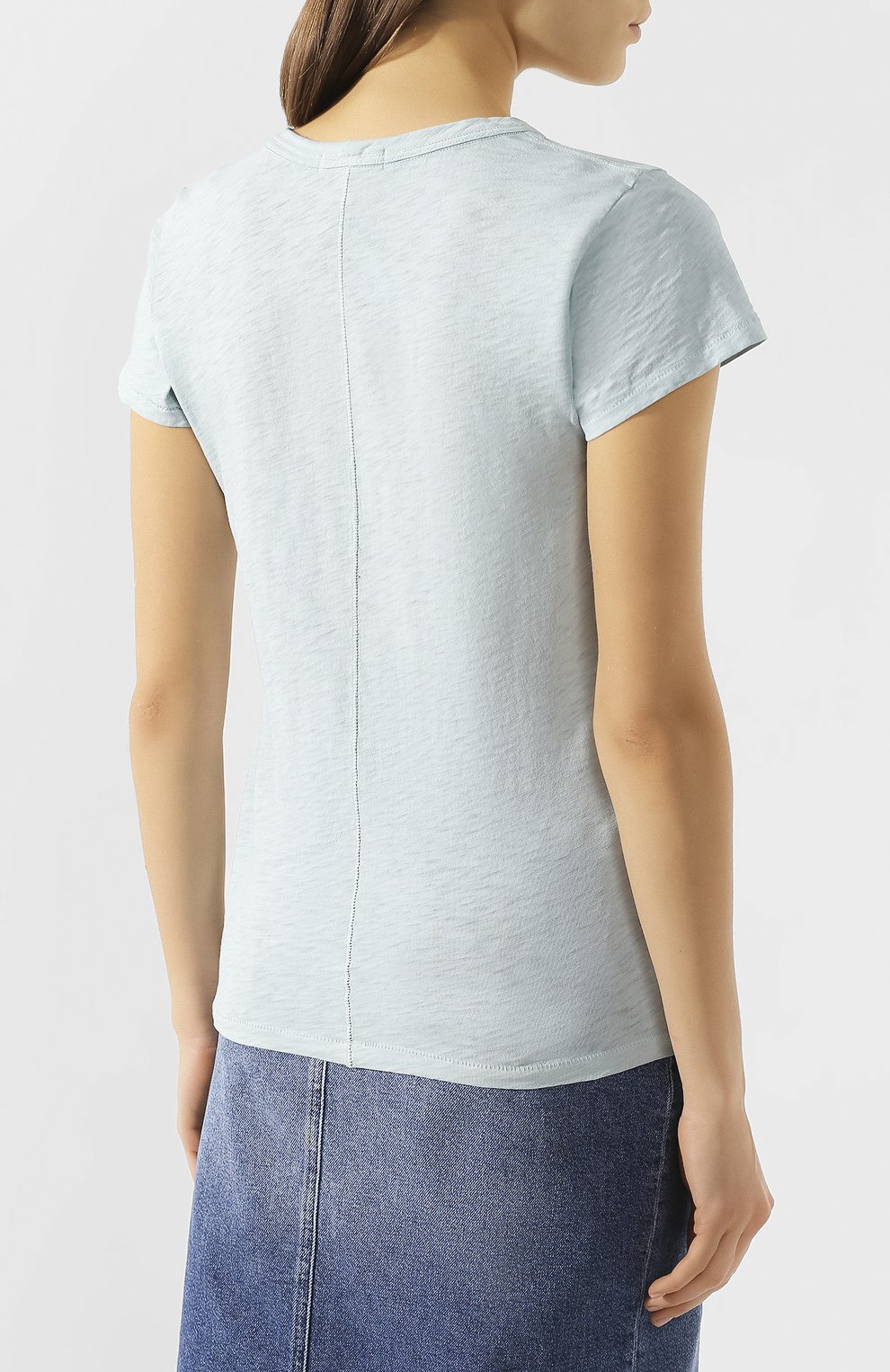 Хлопковая футболка RAG AND BONE, арт. WCC19HT034CH34, фото 4