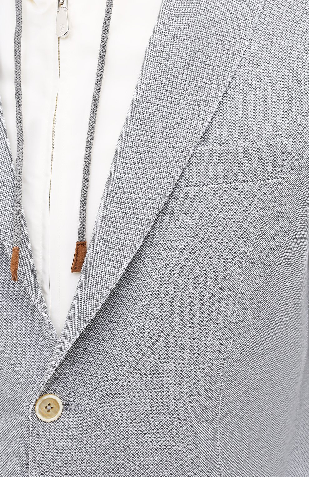 Хлопковый пиджак ELEVENTY PLATINUM, арт. C76GIAC05 TES0C167, фото 5