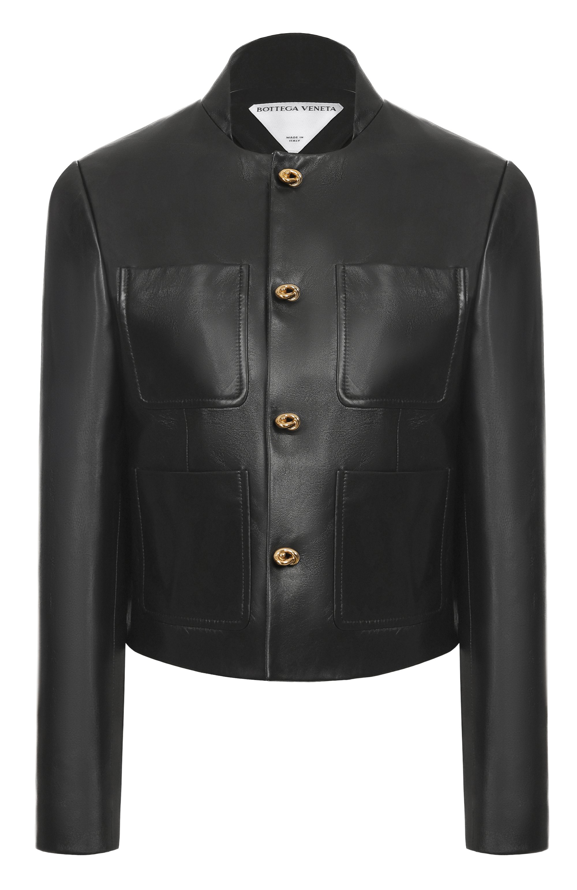 Кожаный жакет BOTTEGA VENETA, арт. 843999/V5BX0, ф�ото 1