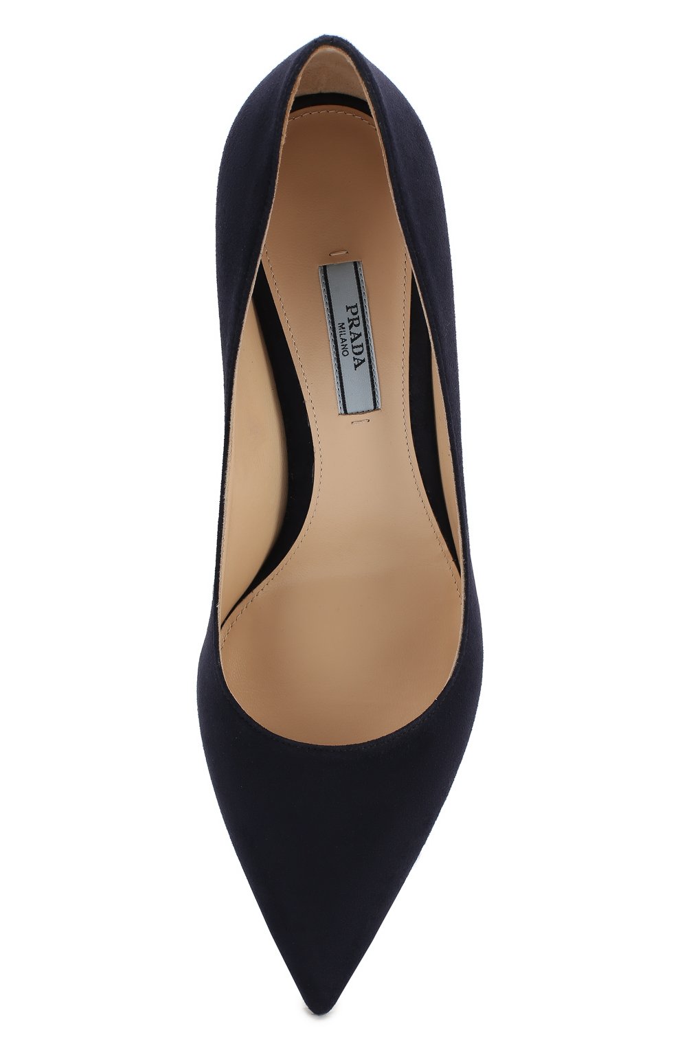 Замшевые туфли PRADA, арт. 1I834I-008-F0008-085, фото 4