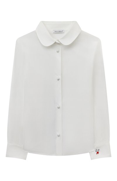 Хлопковая блузка DOLCE & GABBANA, арт. L52S22/FUEAJ/0UTLET AW22-23, фото 1