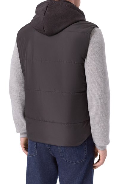 Шерстяной жилет CAPOBIANCO, арт. 19M140.FLNY., фото 4