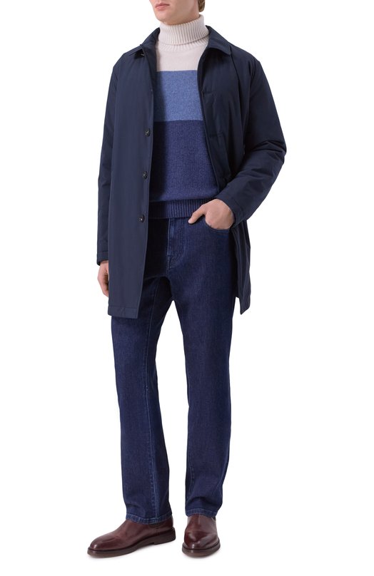 Кашемировый свитер MVST M25.1PM.K019 Синий  M25.1PM.K019 Фото 2