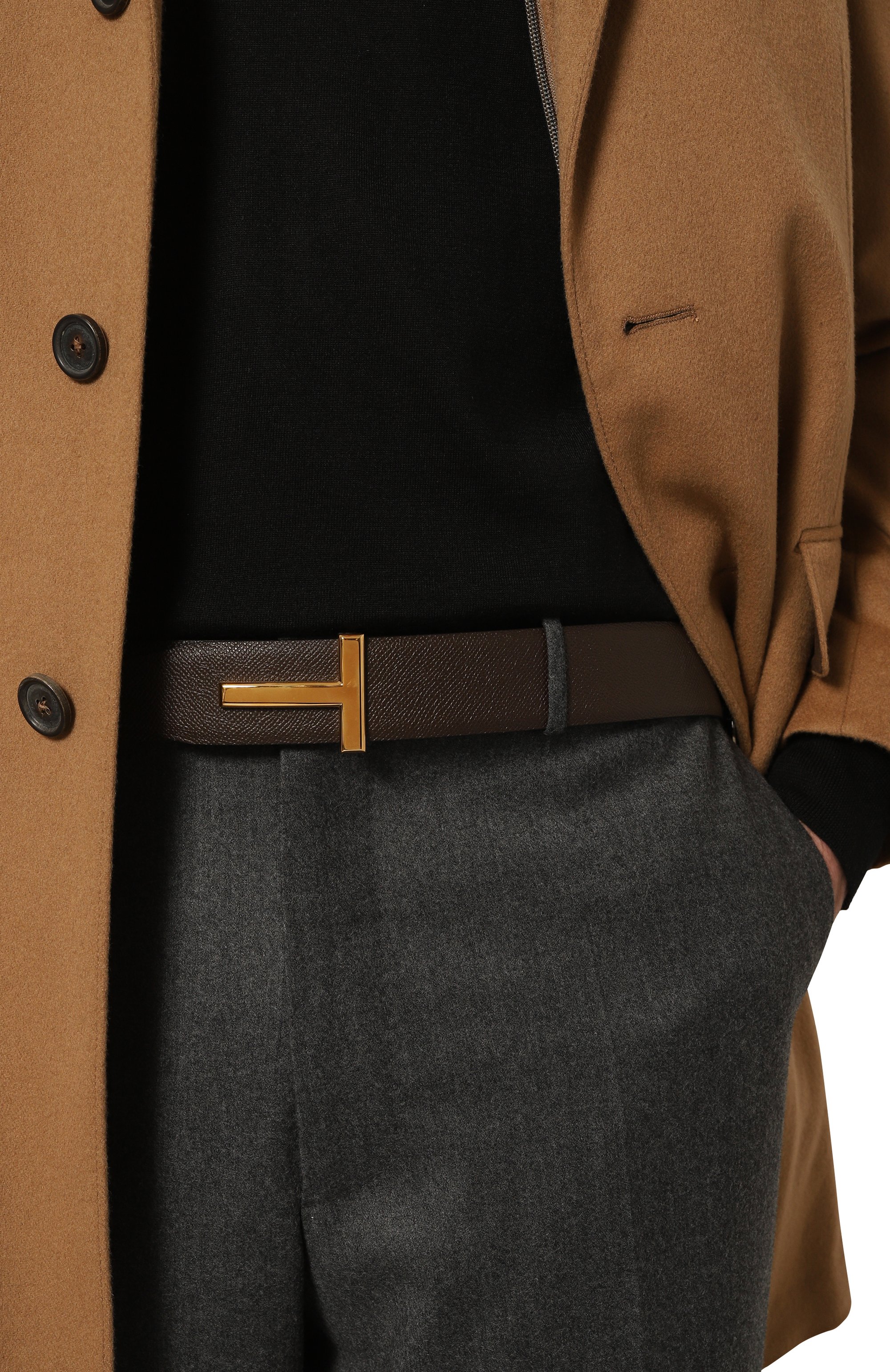 Кожаный ремень TOM FORD, арт. TB178T/LCL220, фото 2