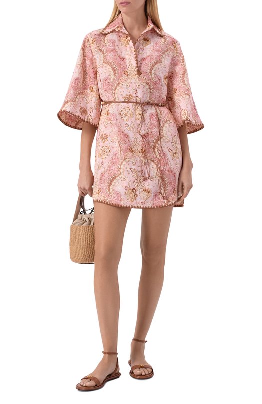 Кожаные сандалии Surge Sergio Rossi B14320/MMVN13 Коричневый  B14320/MMVN13 Фото 3