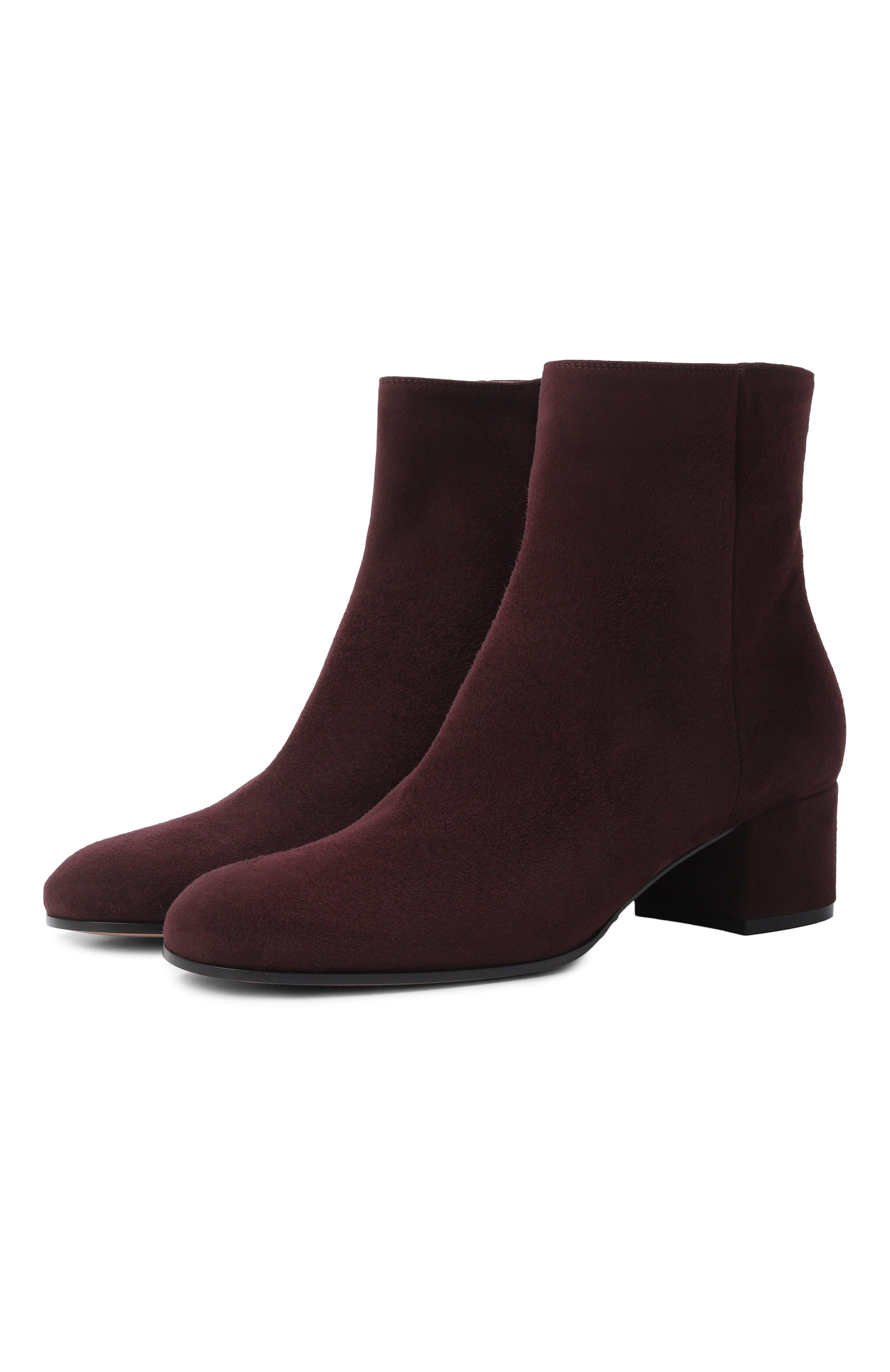 Замшевые ботильоны joelle 45 GIANVITO ROSSI, арт. G73031.45RIC.CASB0UR, фото 1