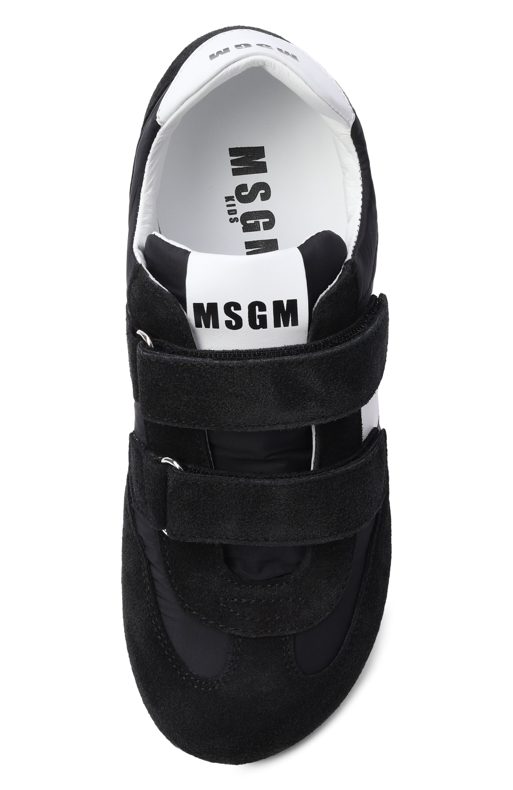 Комбинированные кеды MSGM KIDS, арт. 82476/VAR1, фото 4