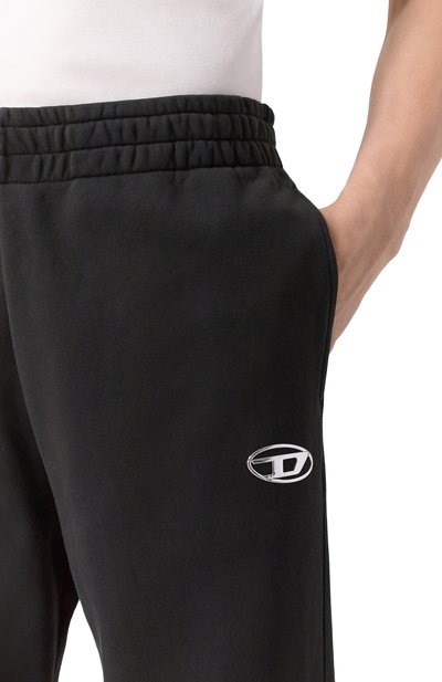 Хлопковые джоггеры DIESEL, арт. A21794/0BKBW, фото 5
