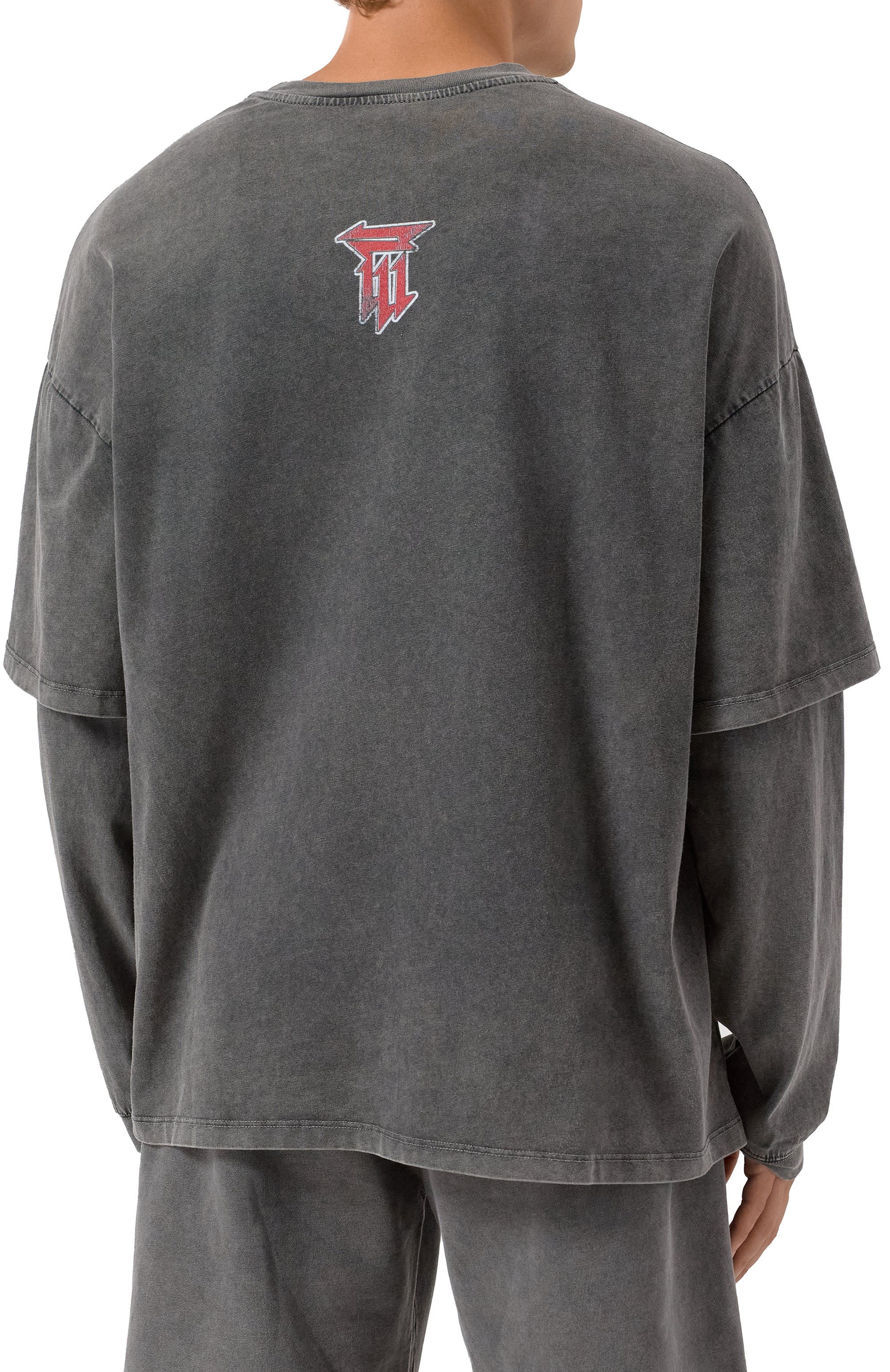 Хлопковый лонгслив DIEGO VENTURINO, арт. DVTS-MLCDVC90, фото 4