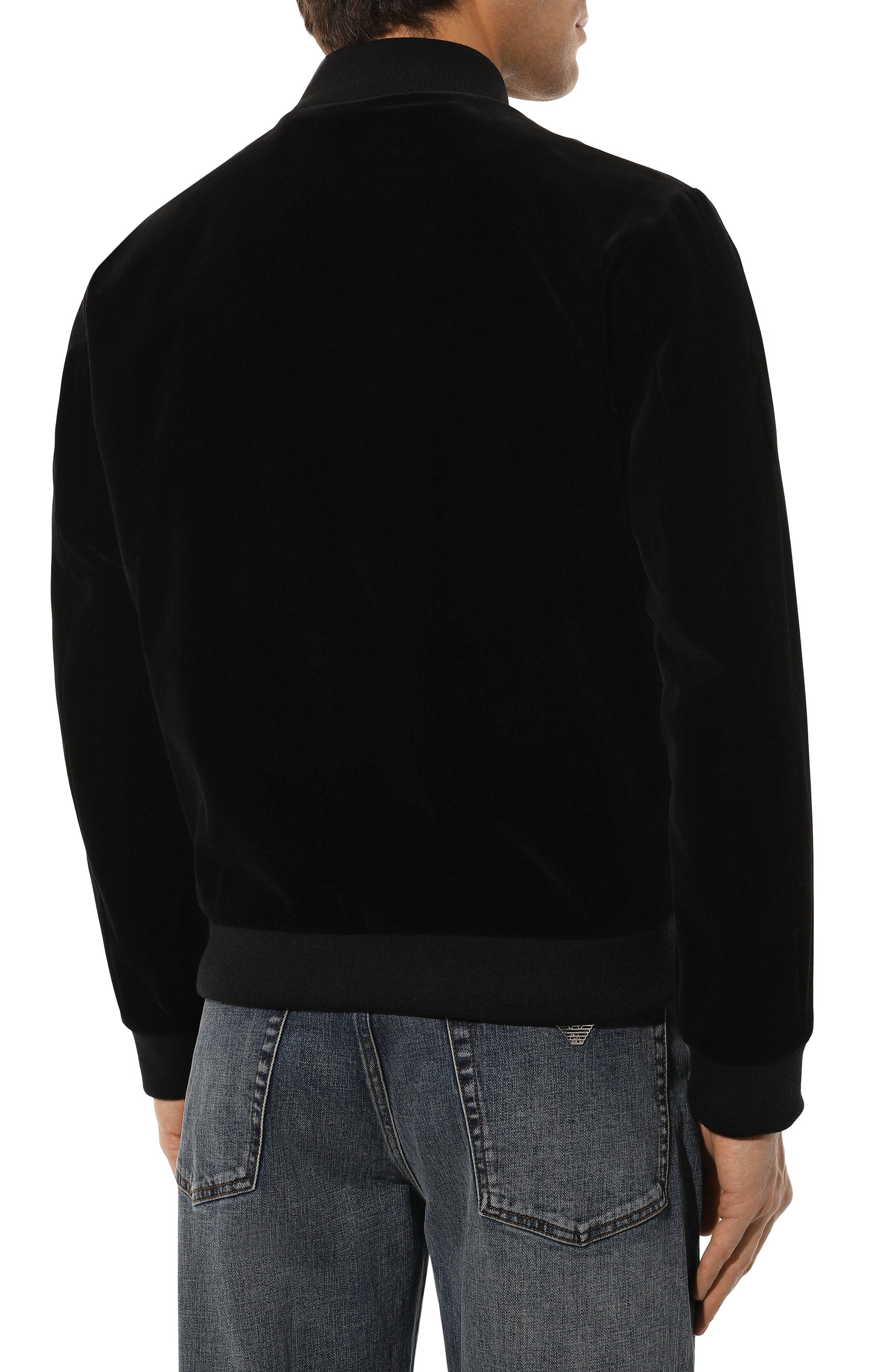 Бархатный бомбер BOSS, арт. 50527947, фото 4