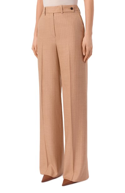 Брюки из кашемира и шелка KITON розового цвета по цене 379500 руб., арт. D48109K0605G, фото 3 Брюки из кашемира и шелка KITON, арт. D48109K0605G, фото 3