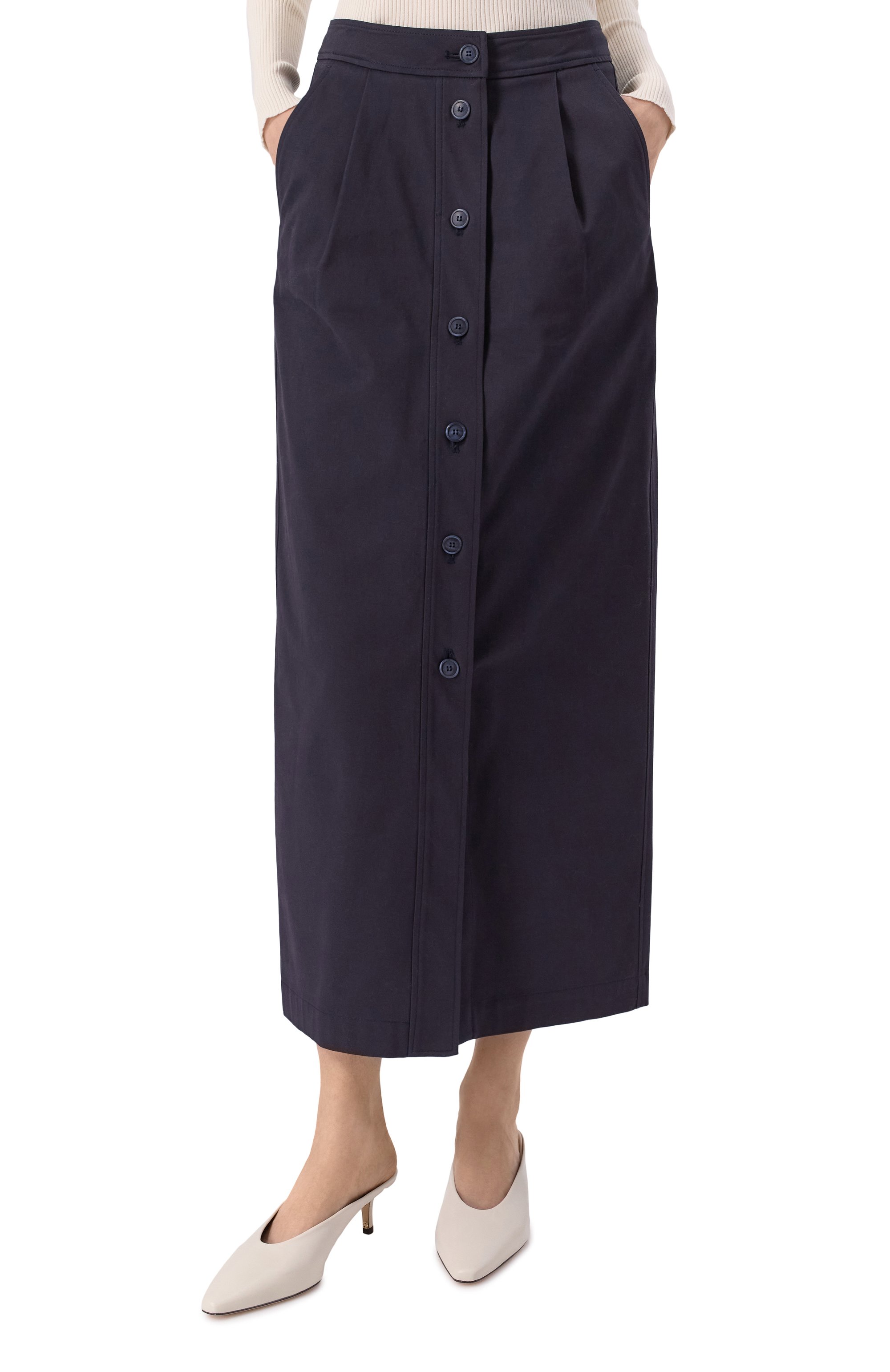 Хлопковая юбка EMPORIO ARMANI, арт. EW000764/AF12440, фото 3