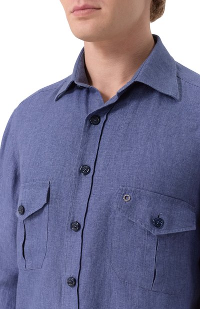 Льняная рубашка STEFANO RICCI, арт. SP007711/BX2930, фото 5
