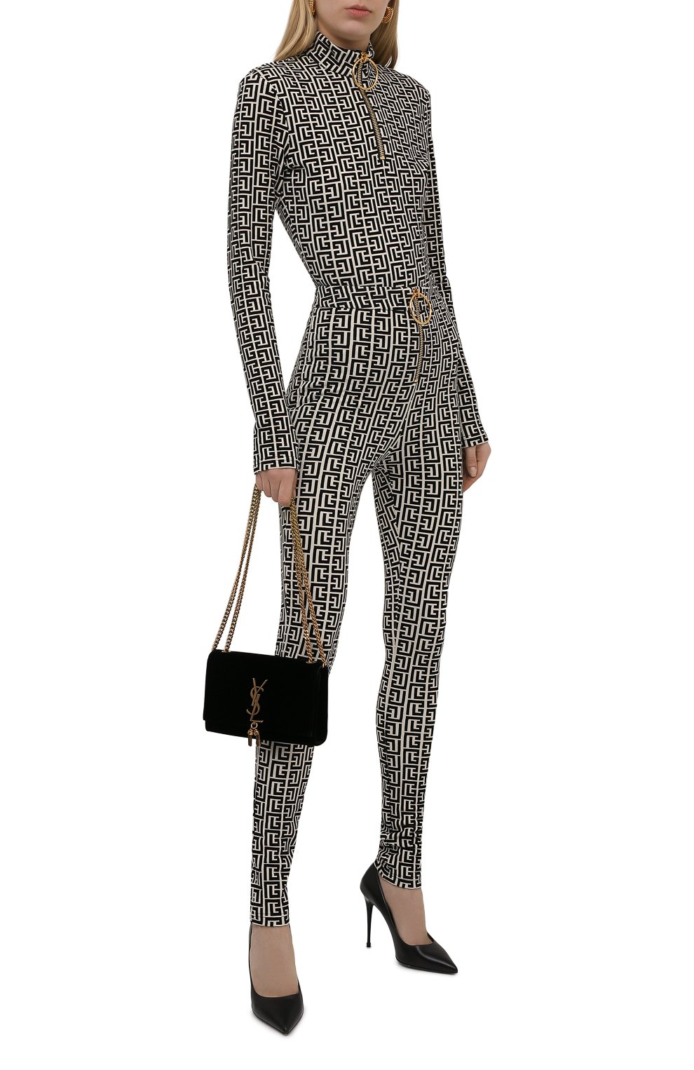 Пуловер из вискозы balmain x rossignol BALMAIN, арт. WF2AR150/J226, фото 2