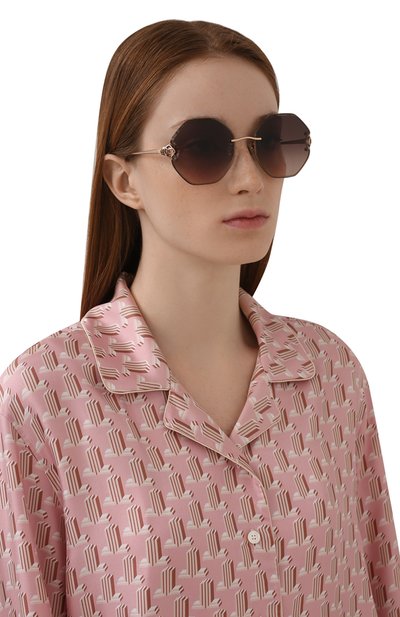 Солнцезащитные очки CHOPARD розового цвета по цене 69950 руб., арт. F85S 8FC, фото 2 Солнцезащитные очки CHOPARD, арт. F85S 8FC, фото 2