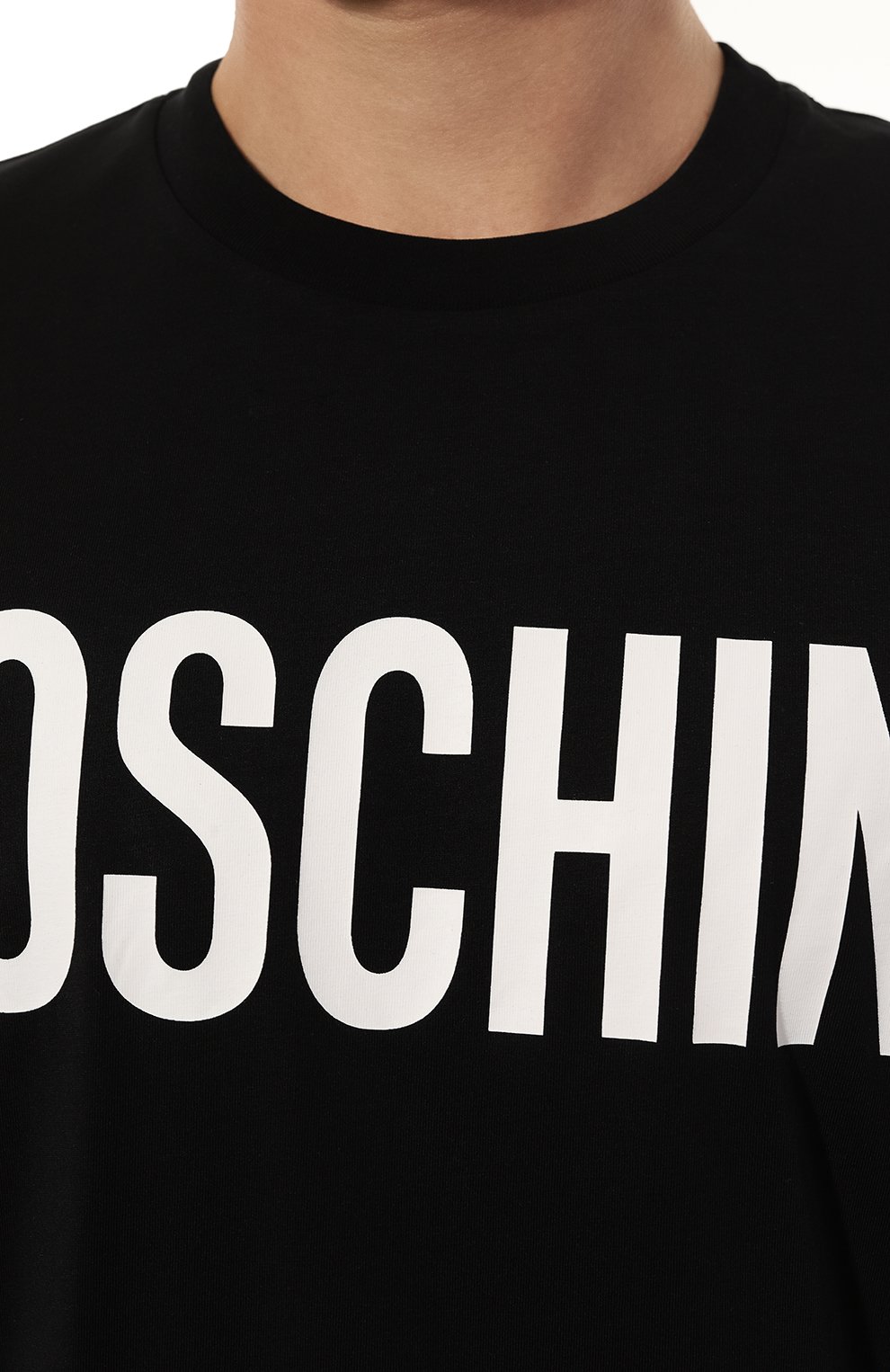 Хлопковая футболка MOSCHINO, арт. A0701/7041, фото 5