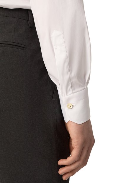 Хлопковая сорочка KITON, арт. UCIH0920901, фото 5