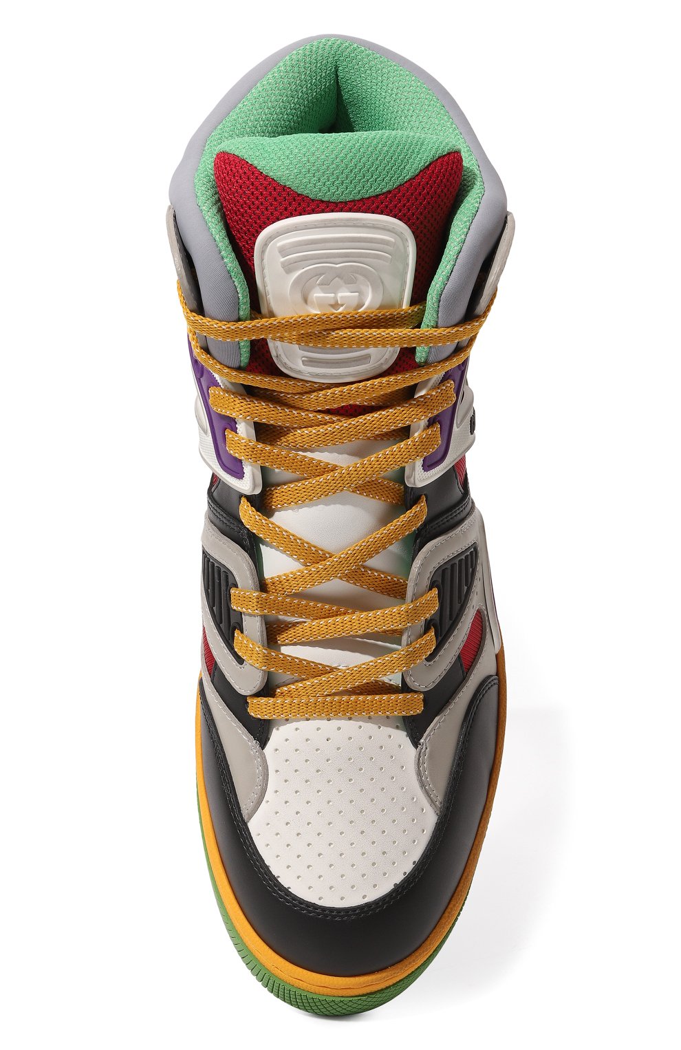 Комбинированные кеды basket GUCCI, арт. 661303 2SH90, фото 6