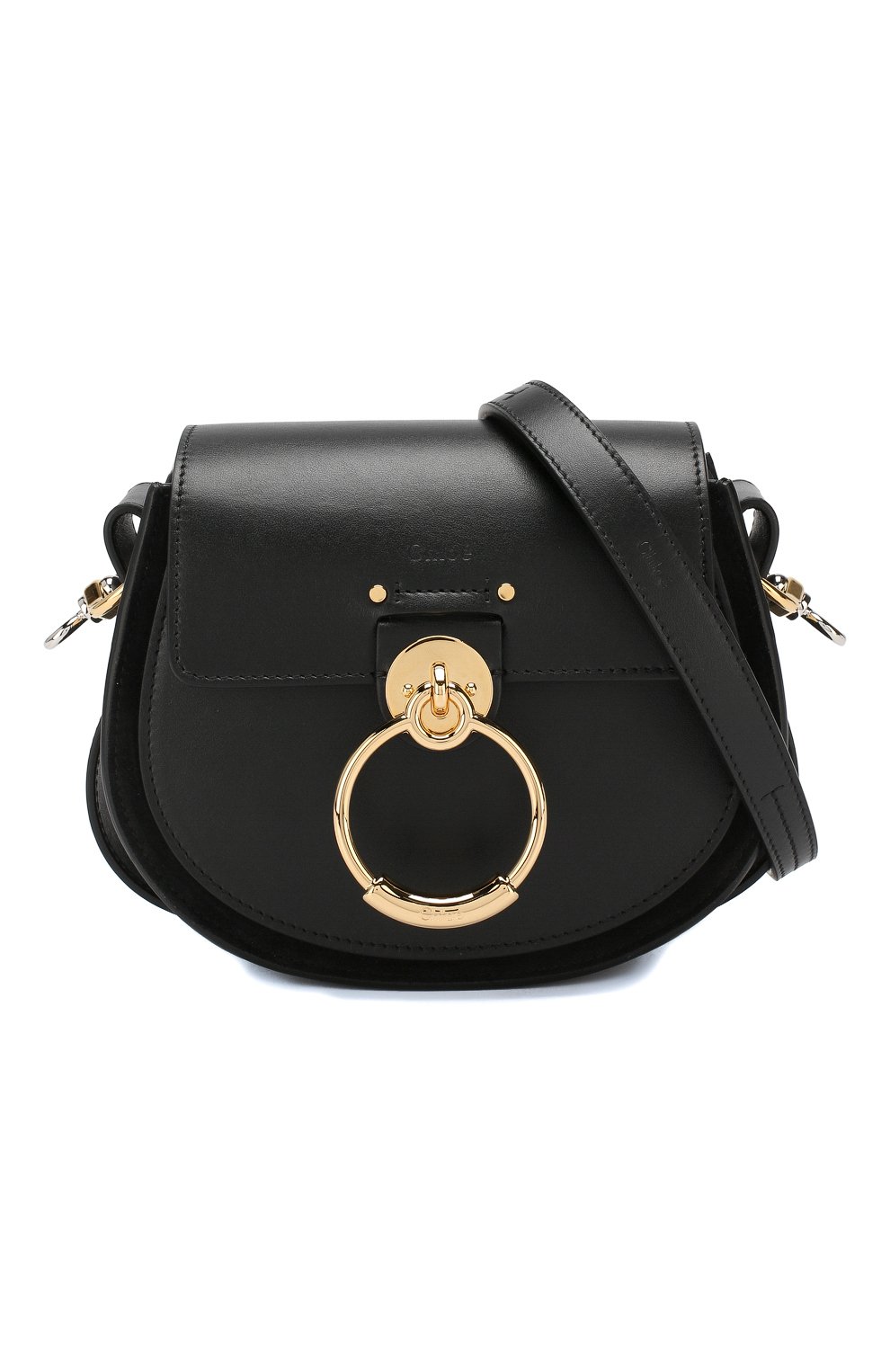 Сумка tess small CHLOÉ черного цвета по цене 192500 руб., арт. CHC18WS153A37, фото 6 Сумка tess small CHLOÉ, арт. CHC18WS153A37, фото 6