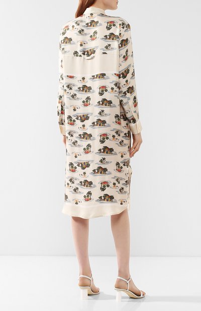 Шелковое платье BOTTEGA VENETA, арт. 564794/VF201, фото 4