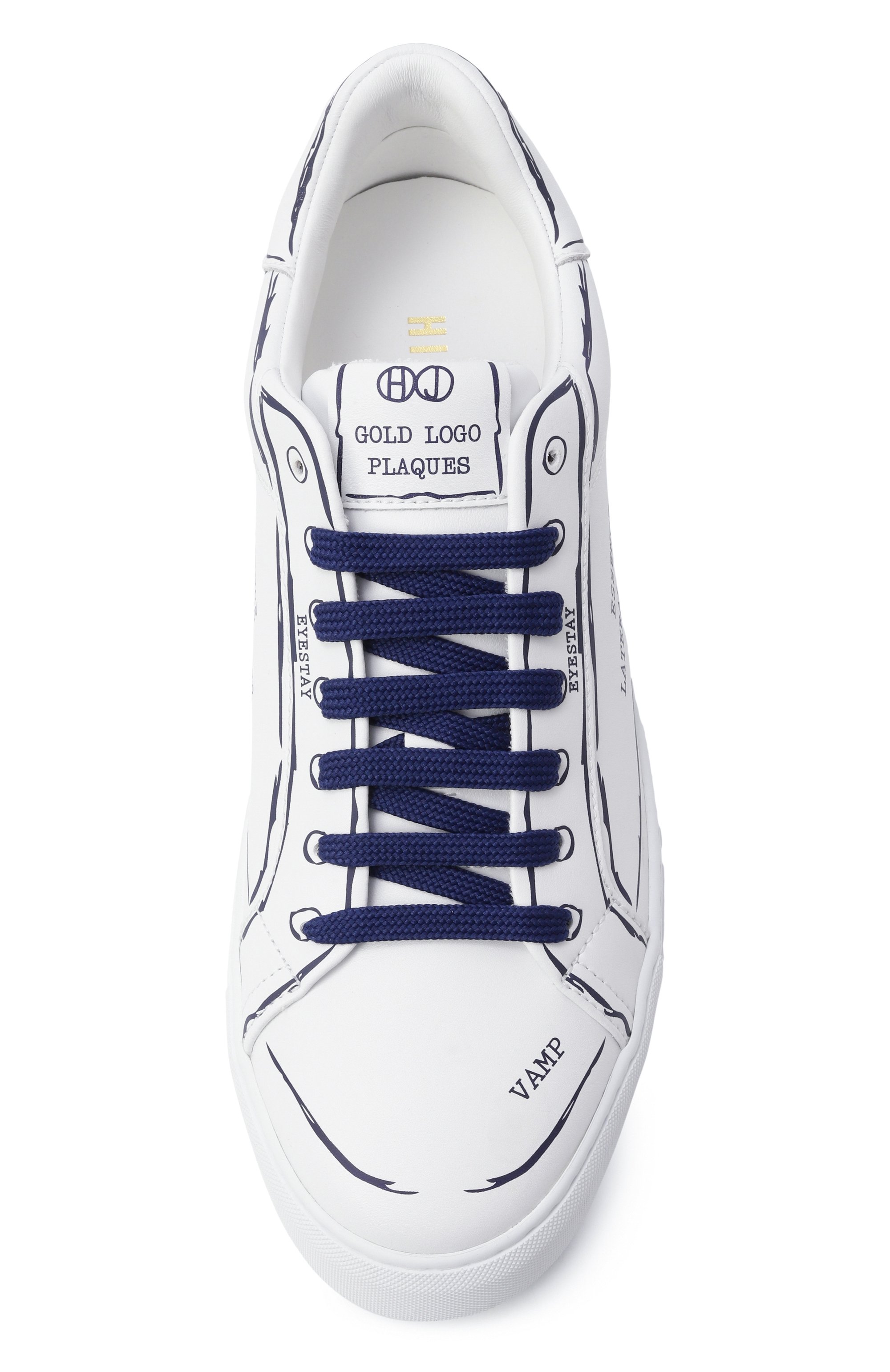 Кожаные кеды essence HIDE AND JACK, арт. ESERLACSWHT, фото 6