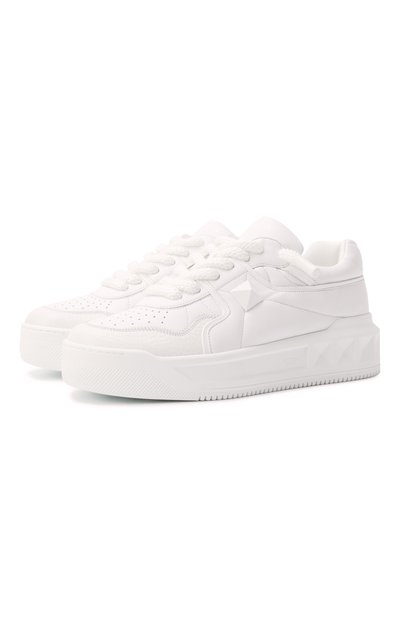 Мужские кожаные кеды one stud xl VALENTINO, арт. 6Y2S0G37/XTM
