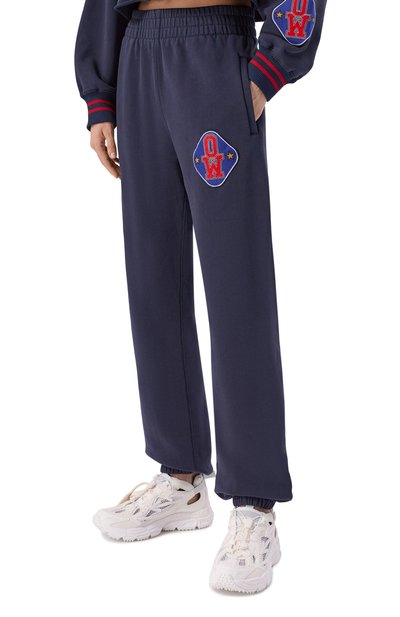 Хлопковые джоггеры OFF-WHITE, арт. 0WCH006S26FLE002, фото 3