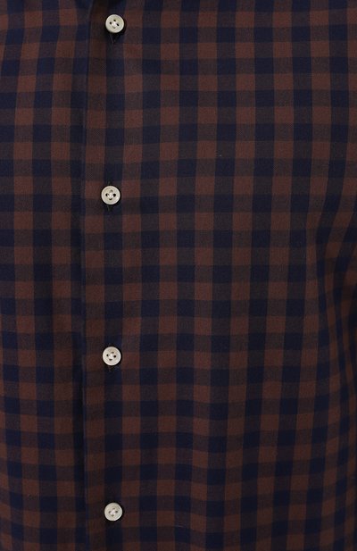 Хлопковая рубашка LUIGI BORRELLI разноцветного цвета по цене 41450 руб., арт. SR3752, фото 5 Хлопковая рубашка LUIGI BORRELLI, арт. SR3752, фото 5