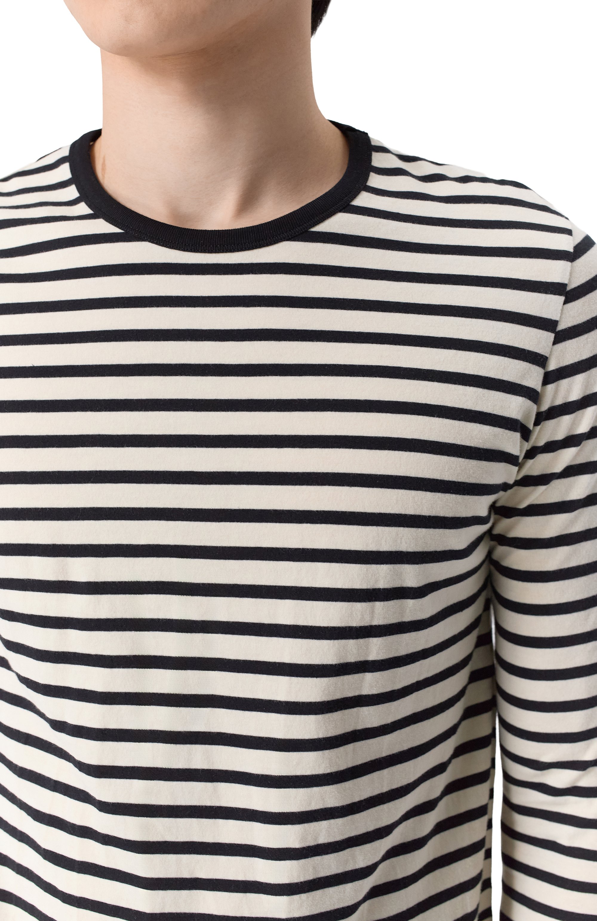 Хлопковый лонгслив ANN DEMEULEMEESTER, арт. B0011646/FA717, фото 5