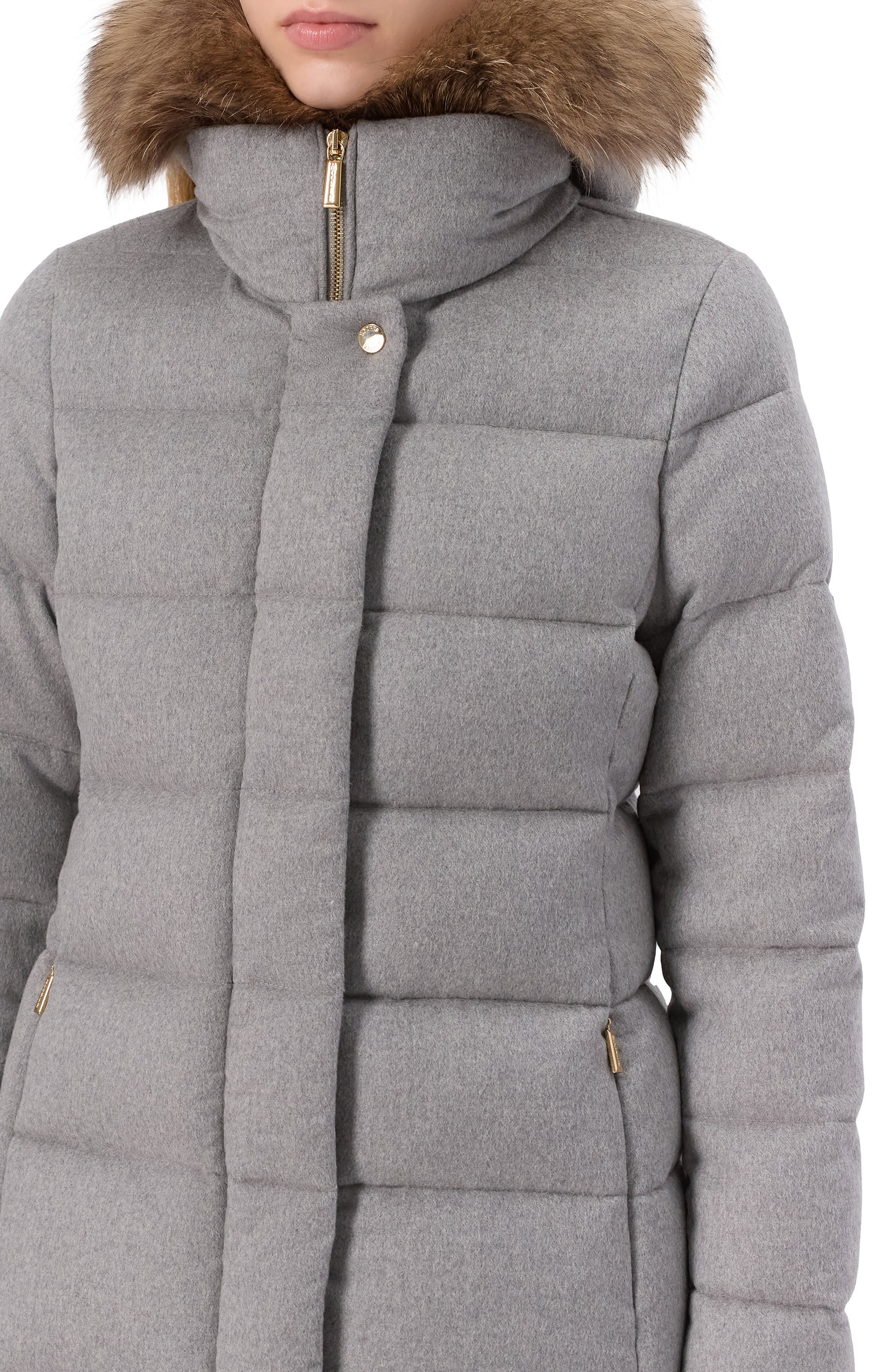 Пуховик из шерсти и кашемира zagara-kn MOORER, арт. ZAGARA/LS9, фото 5