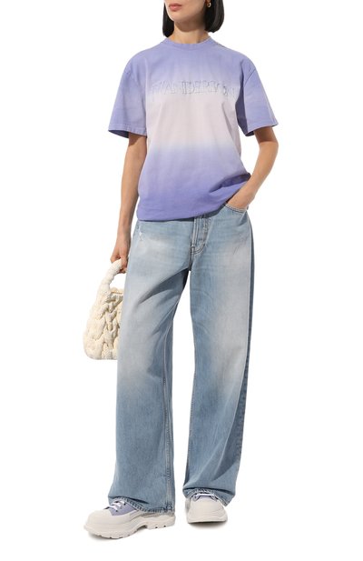 Кожаные кроссовки treadslick ALEXANDER MCQUEEN, арт. 702042WHZ62 5439, фото 2