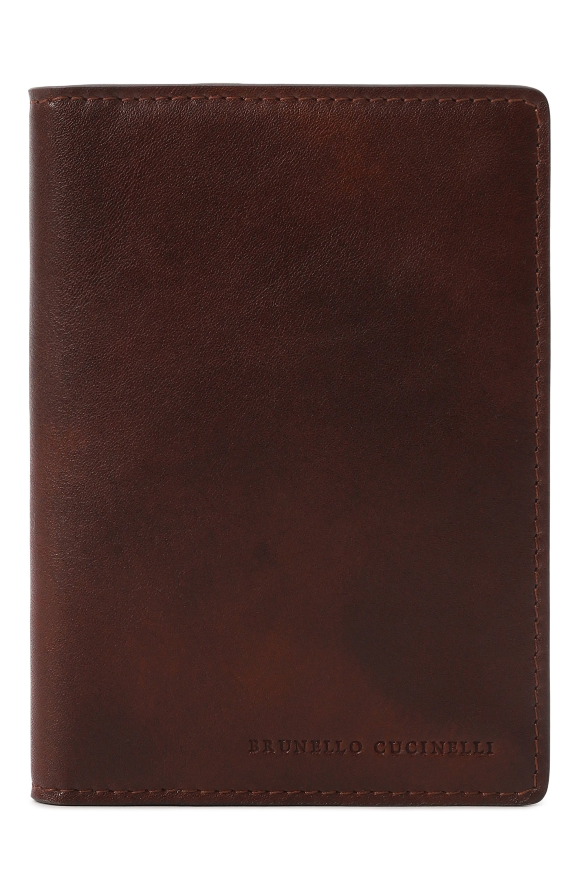 Кожаная обложка для паспорта BRUNELLO CUCINELLI, арт. MWCIU336, фото 1