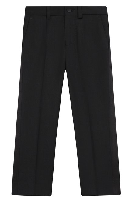 Шерстяные брюки DOLCE & GABBANA, арт. L45P14/G7PQI_001