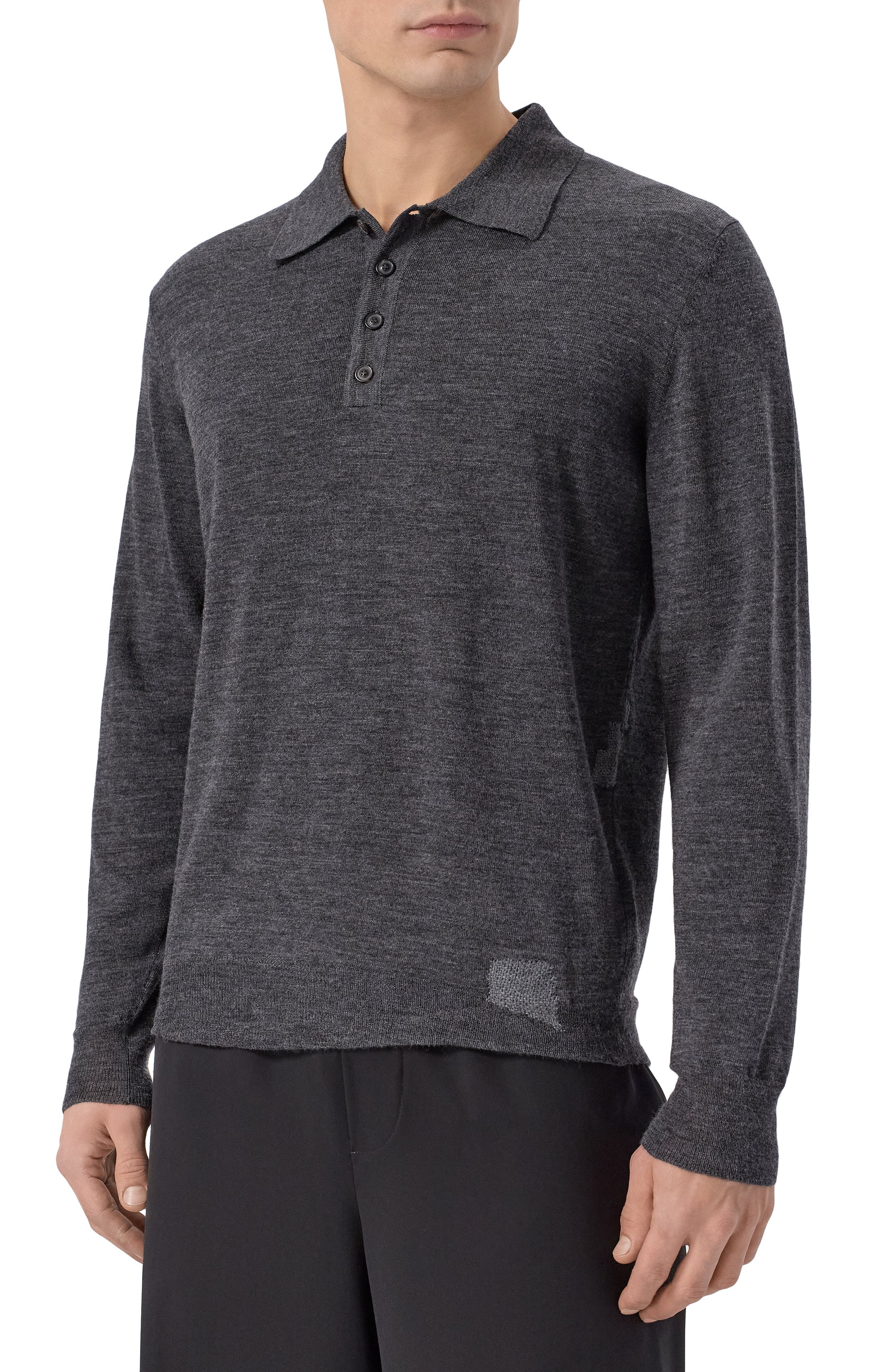 Шерстяное поло MAISON MARGIELA, арт. S50GL0069/M13235, фото 3