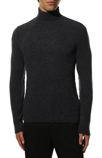 Свитер TRANSIT темно-синего цвета по цене 31400 руб., арт. CFUTRS18531, фото 3 Свитер TRANSIT, арт. CFUTRS18531, фото 3