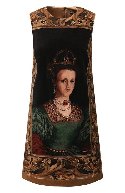 Женское хлопковое платье DOLCE & GABBANA, арт. F6E8CT/GD031