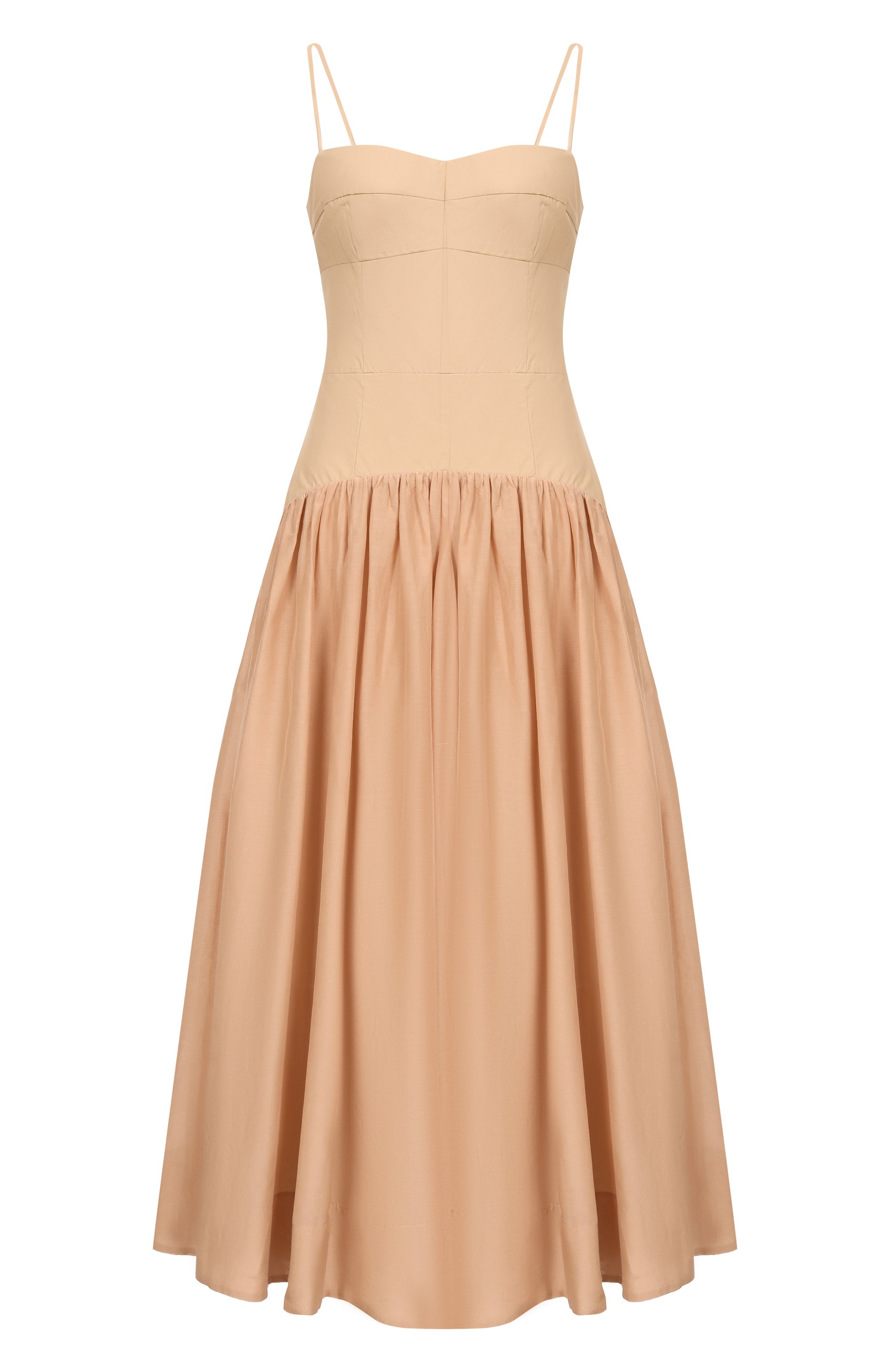 Платье из хлопка и шелка 12 STOREEZ, арт. 137522, фото 1