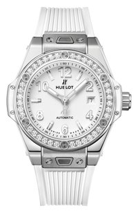 Часы one click steel white diamonds HUBLOT, арт. 485.SE.2010.RW.1204, фото 1