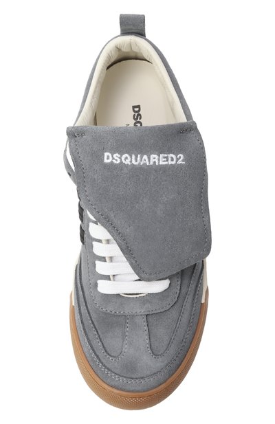 Замшевые кеды DSQUARED2, арт. 81477/36-40, фото 4