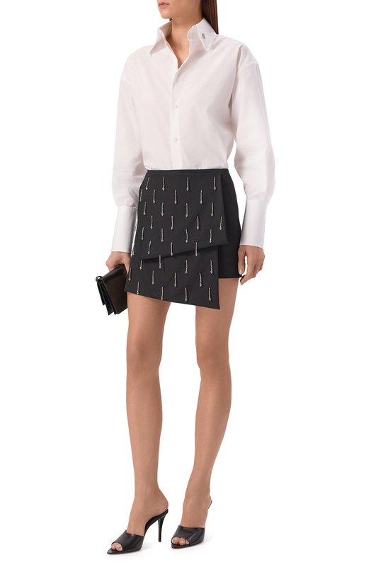 Шерстяная юбка Armarium ARMFWSK21/WE01 Чёрный  ARMFWSK21/WE01 Фото 2