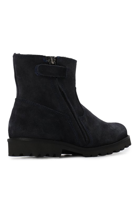 Замшевые полусапоги Pom D`Api Синий, фото 3