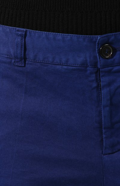 Хлопковые брюки DSQUARED2 синего цвета по цене 45650 руб., арт. S72KA0939/S52240, фото 5 Хлопковые брюки DSQUARED2, арт. S72KA0939/S52240, фото 5