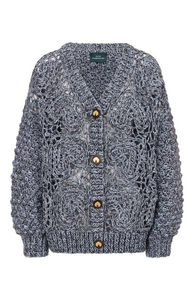 Женский кардиган из мохера и хлопка AKHMADULLINA, арт. 1226.2KZ630/W412