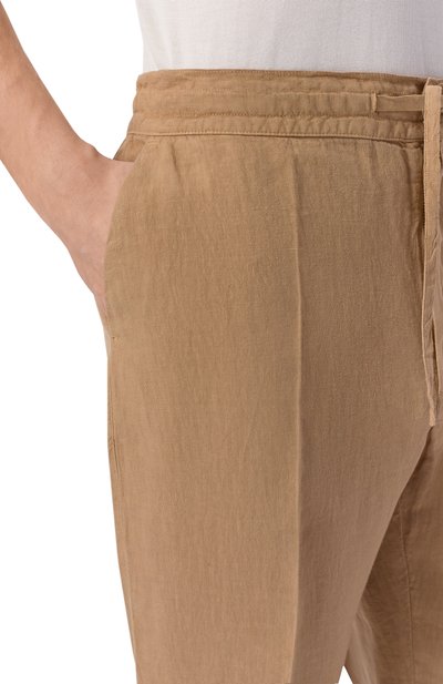 Льняные брюки 120% LINO, арт. 33ALIM299M/0253/000, фото 5