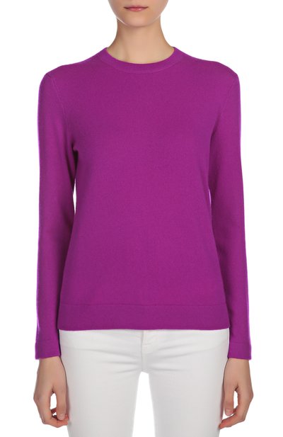 Вязаный пуловер POLO RALPH LAUREN фиолетового цвета по цене 33700 руб., арт. V39/IG238/WG001, фото 4 Вязаный пуловер POLO RALPH LAUREN, арт. V39/IG238/WG001, фото 4