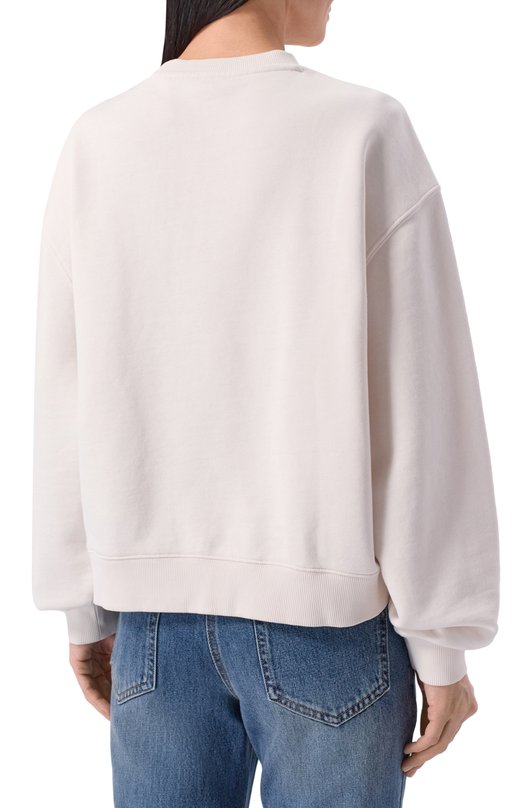 Хлопковый свитшот HUGO 50555824 Белый  50555824 Фото 4