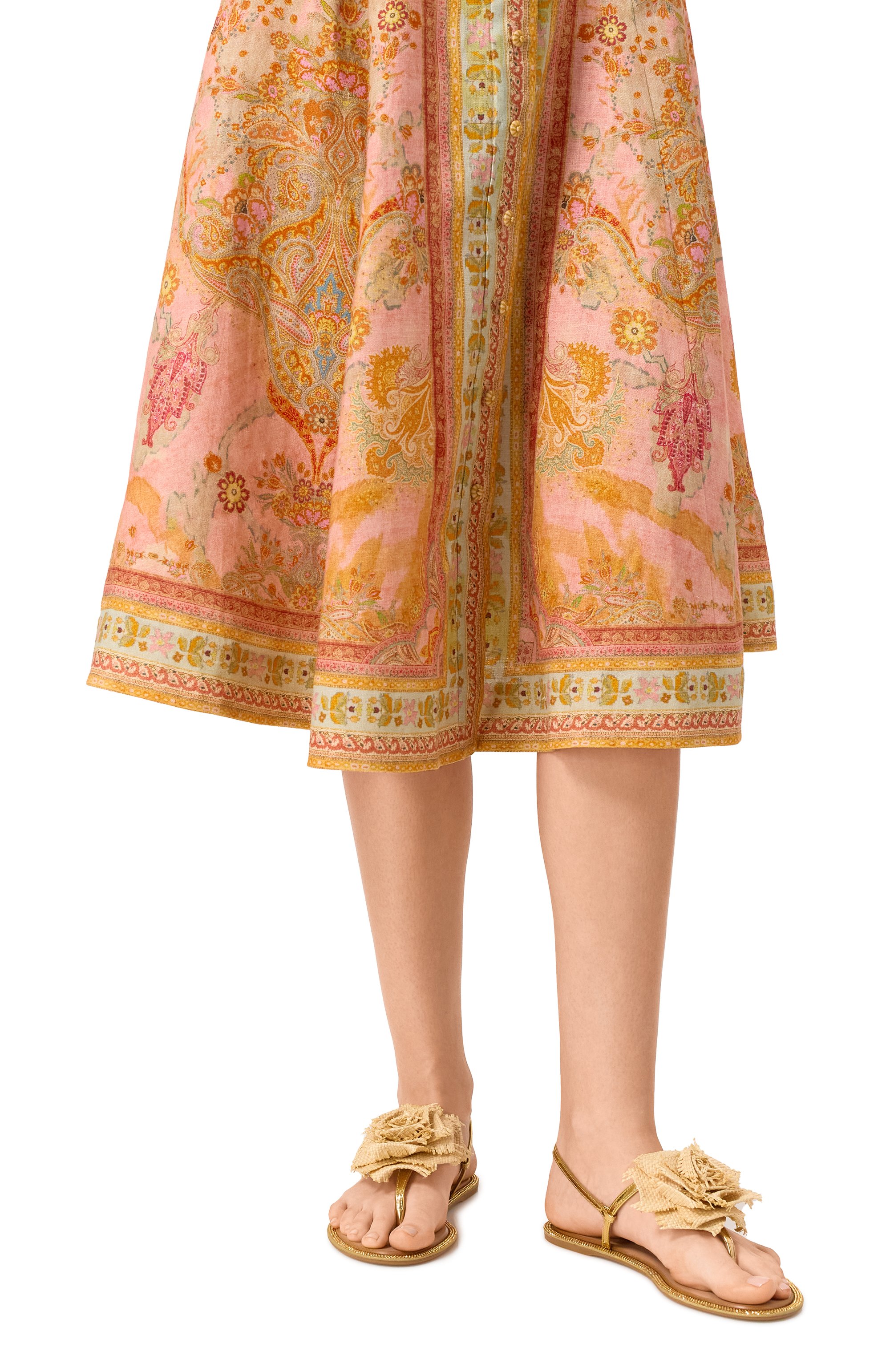 Кожаные сандалии rose LE SILLA, арт. 1214B020MTPPPAN/, фото 3