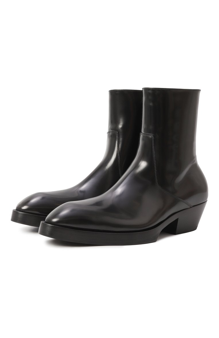 Мужские кожаные сапоги dalton BOTTEGA VENETA черного цвета, арт. 806442 V3NS0 | Фото 1 (Подошва: Плоская; Каблук высота: Высокий; Драгоценные камни: Проставлено; Материал внешний: Натуральная кожа; Материал сплава: Проставлено; Материал утеплителя: Без утеплителя; Мужское Кросс-КТ: Сапоги-обувь)