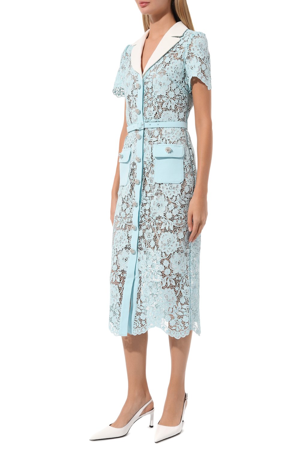 Платье SELF-PORTRAIT, арт. PF23-075M-BL, фото 3